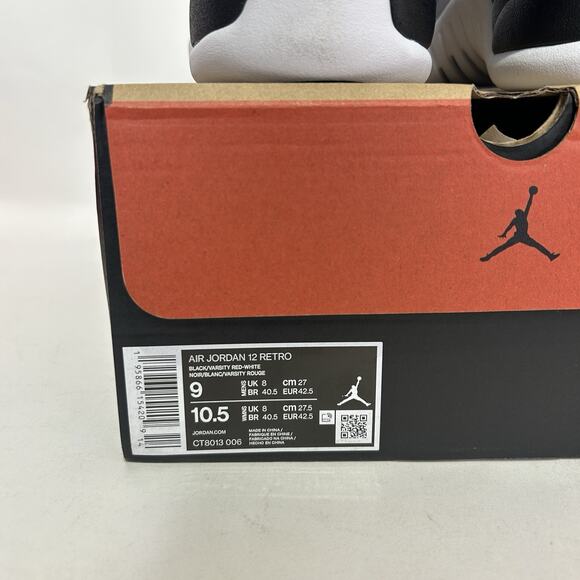 Nike Air Jordan 12 Retro OG “Playoff/Black White” CT8013-006 main image 4
